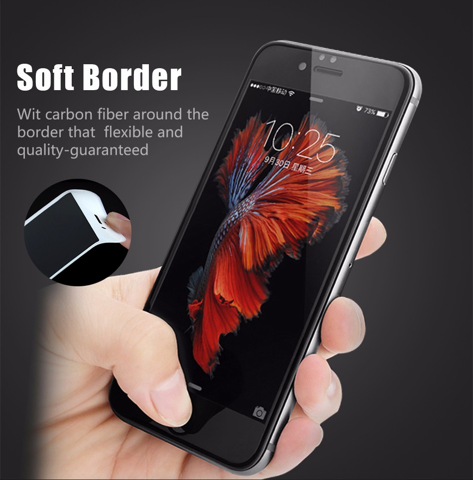 Bakeey-3D-Soft-Edge-Carbon-Fiber-Tempered-Glass-Screen-Protector-For-iPhone-8-Plus-1218627-4